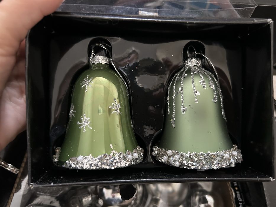 Стъклени коледни играчки Немско качество