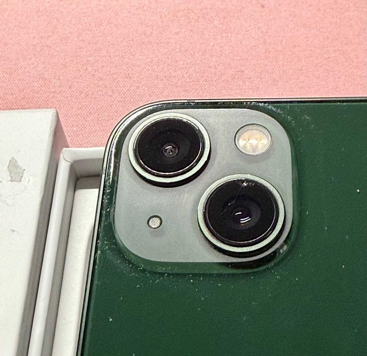 iPhone 13, 128Gb, Green, Cutie + accesorii