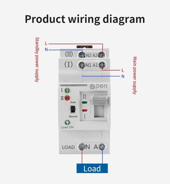 Comutator Automat Monofazat ATS G2R-63A GEYA