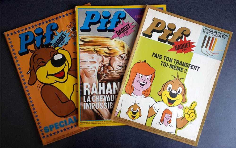 4 reviste Pif Gadget