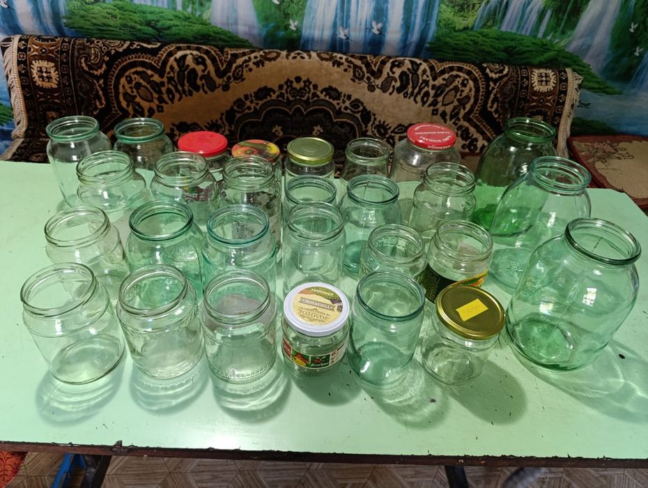 Банки стеклянные