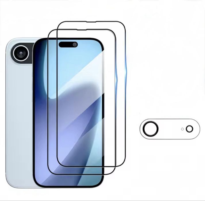Pachet Folie Sticla Camera+Folie Sticla Full Iphone 17 AIR/PRO/PRO MAX