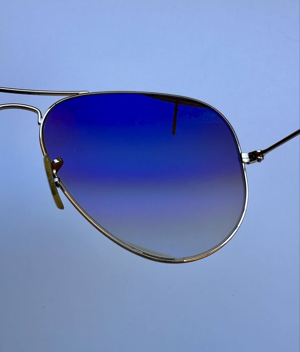 Ray Ban RB3025 Aviator Оригинални Златиста Рамка /Светло Кафяв Градиент 62mm