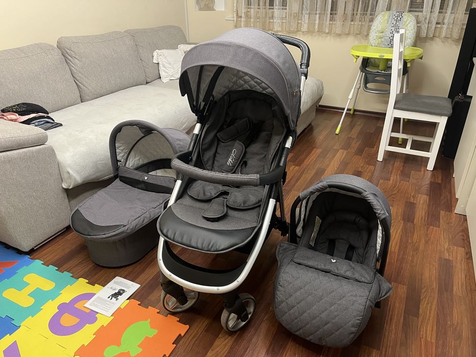 CANGAROO Комбинирана количка 3в1 NOBLE ALL IN ONE +Подарък