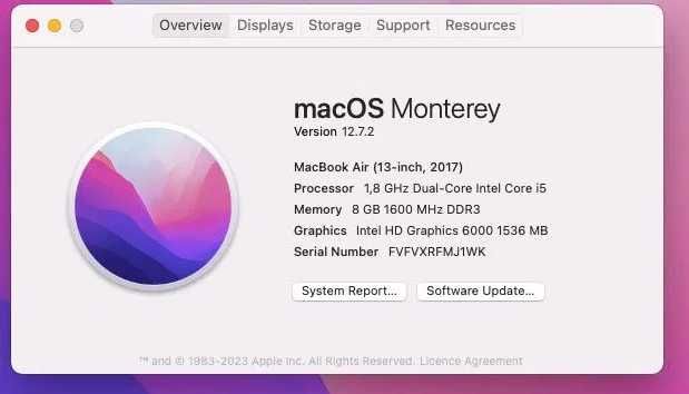 MacBook Air 2017