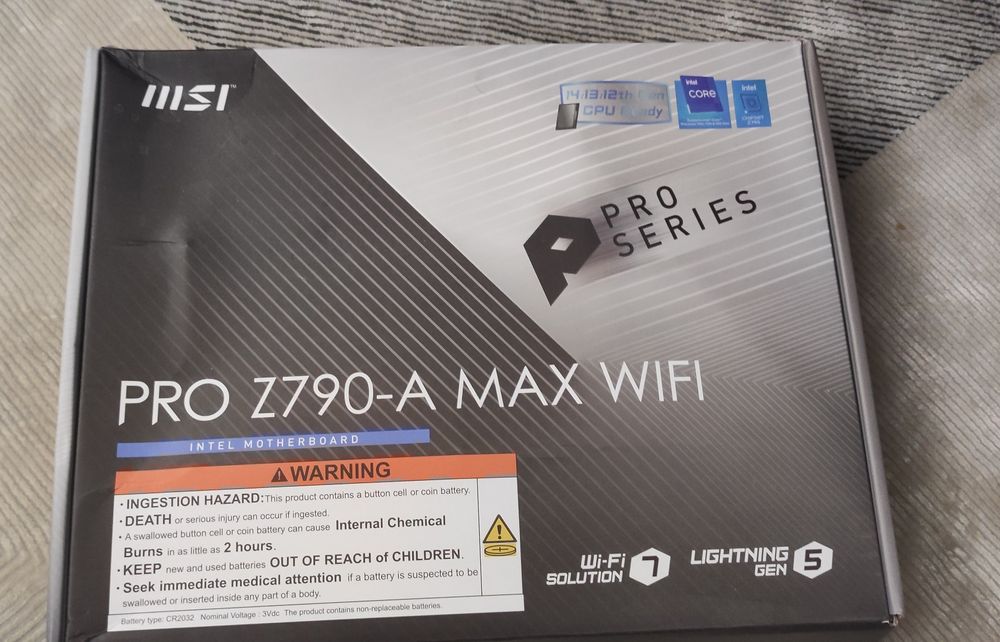 Продаю MSI PRO Z790-A MAX WIFI.  Новая