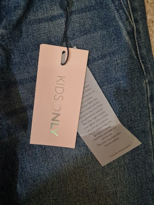 Нови детски дънки ONLY 116-122см