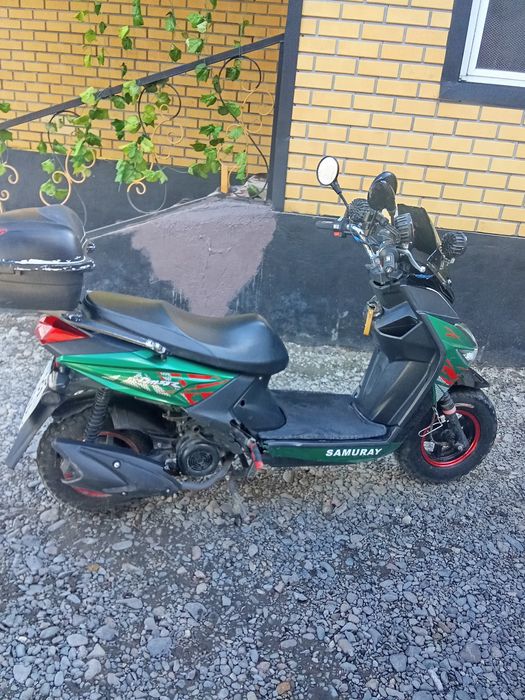 Мопед самурай в хорошем состояний