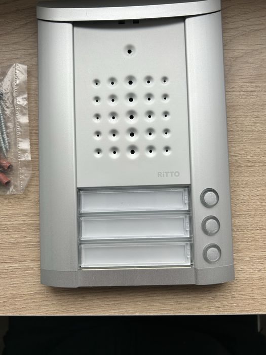 Interfon exterior RITTO de metal  / statie de usa