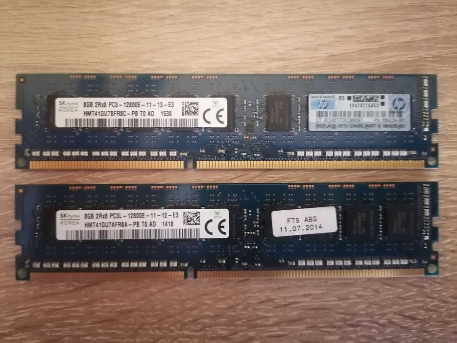 DDR3L ECC/ECC Registered памет - 16GB/8GB/4GB/2GB Server&Workstation