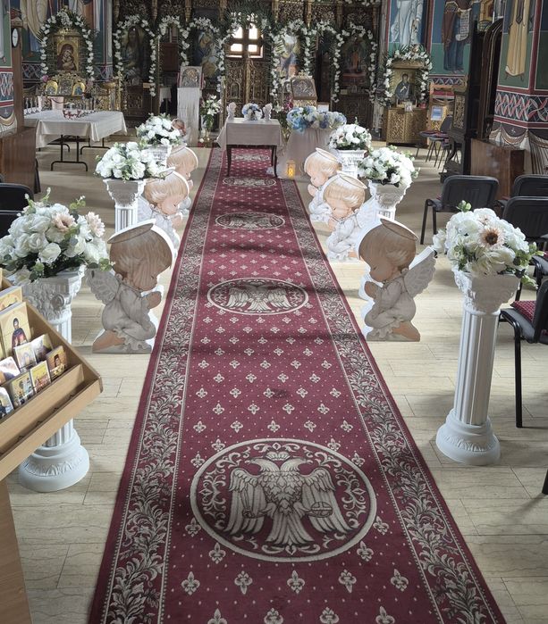 Decor cristelnita si biserica pentru botez