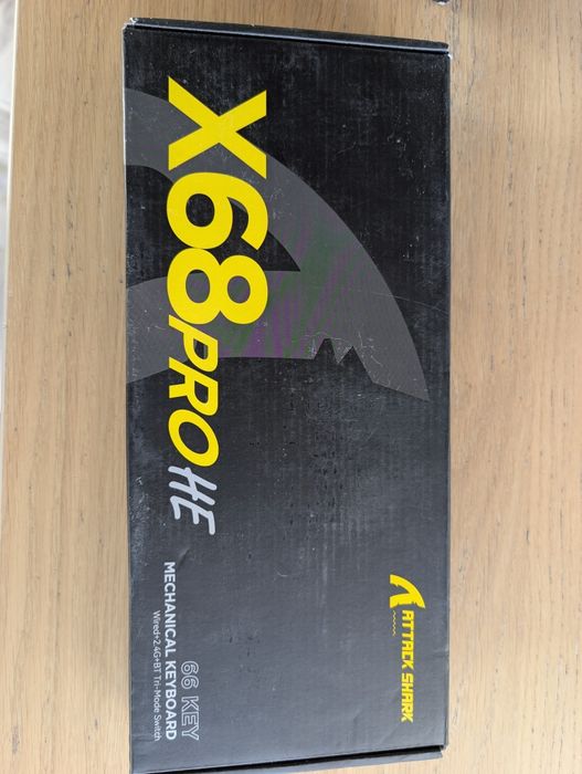 NOU - Tastatura Gaming Wireless - Attack Shark X68 Pro HE - Magnetic