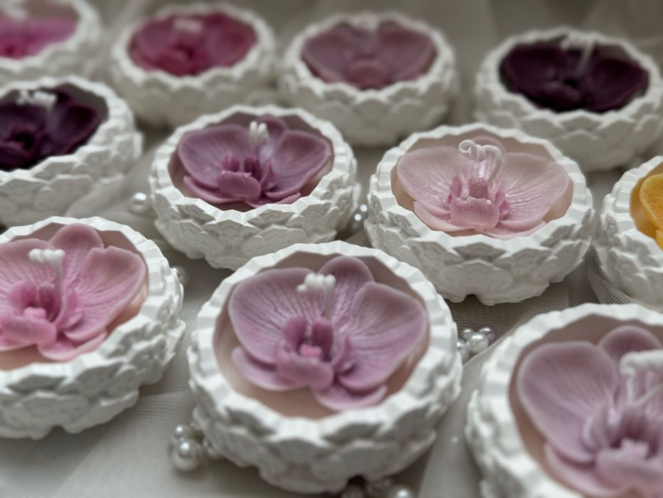 Ръчно изработени ароматни свещи от соев восък