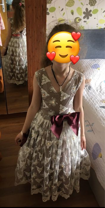 Детска луксозна рокля Салзара / Salzarra