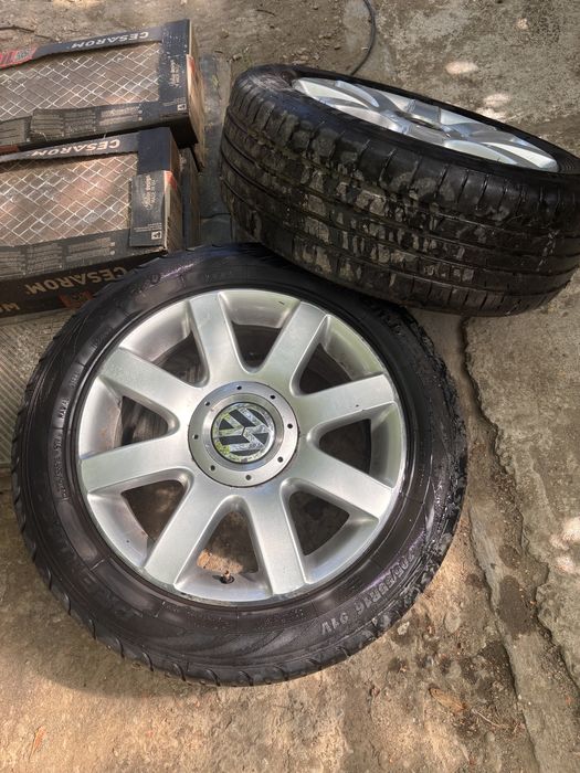 Jante 5x112 originale vw schimb cu R17