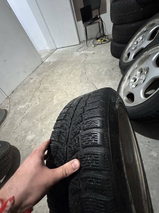 Джанти с гуми Мерцедес 16 5x112 W210