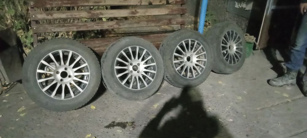 Колеса полностью в сборе