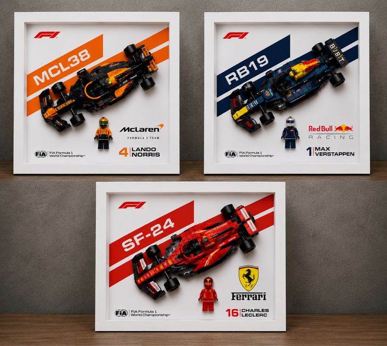 Дисплей за Lego F1 Speed Champions коли