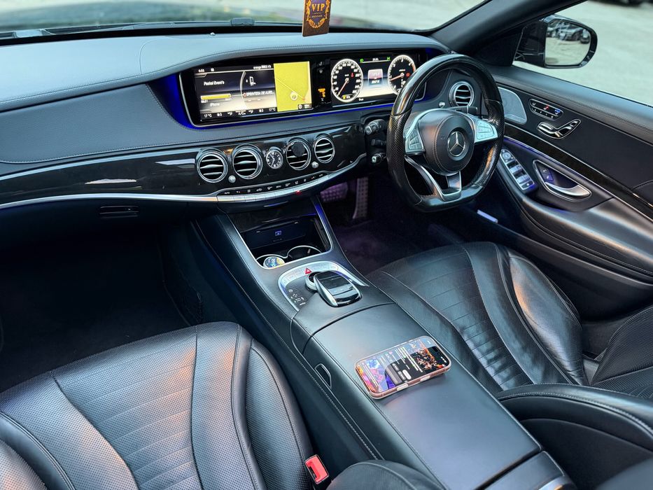 S 350 Ld - Amg Line - 2015 - Panoramic - Long - 3.0 Diesel V6 - Euro 6 - 258 CP - Automat - Incalzire / Ventilatie - Perdelute - Burmaster-Soft Clouse