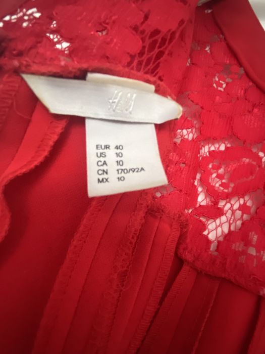 Rochiță damă roșie-mărimea 40, marca H&M