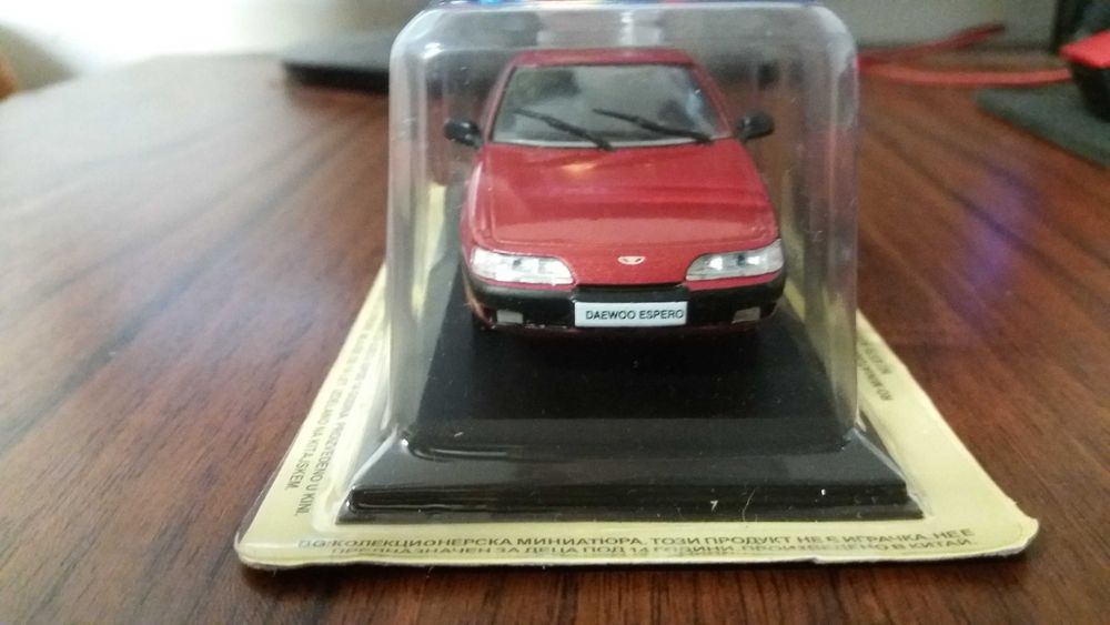 Macheta DAEWOO ESPERO 1997 - DeAgostini Masini de Legenda, 1/43.