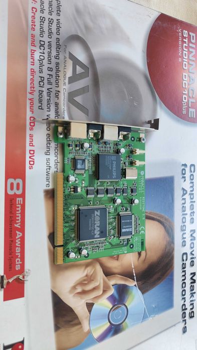 Placa de captura video Pinnacle Studio DC10plus