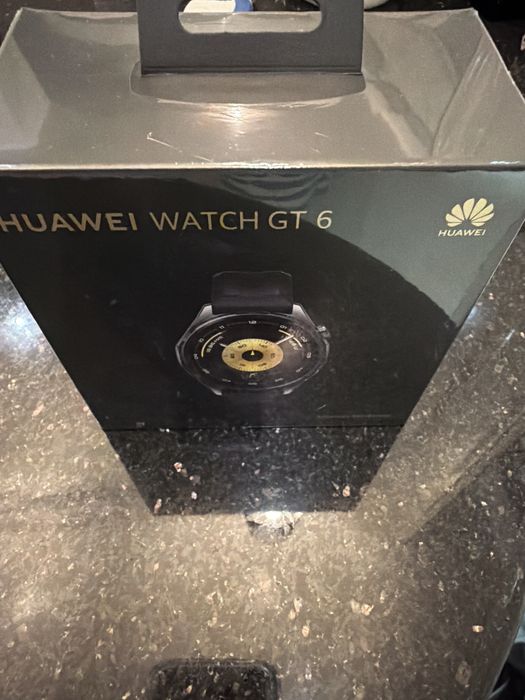 Huawei Watch GT 6 46 mm Black – ЧИСТО НОВ / НЕРАЗПЕЧАТВАН