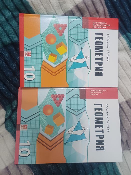 Геометрия 10класс русс и каз