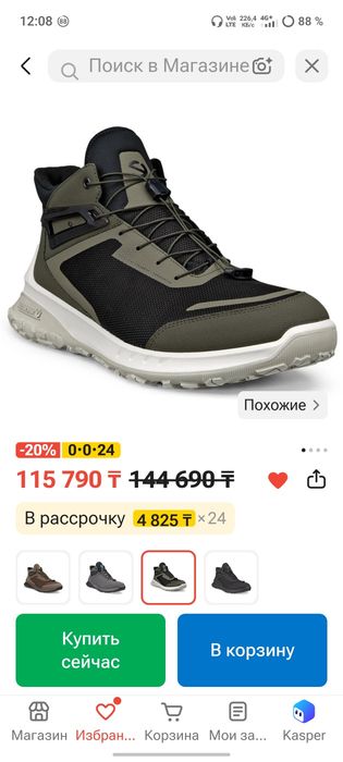Ботинки ECCO Original