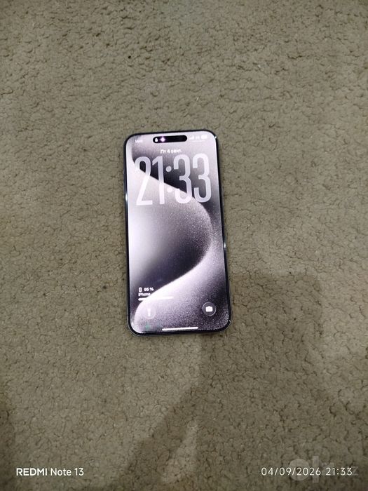 Iphone 15 pro max 256 85%