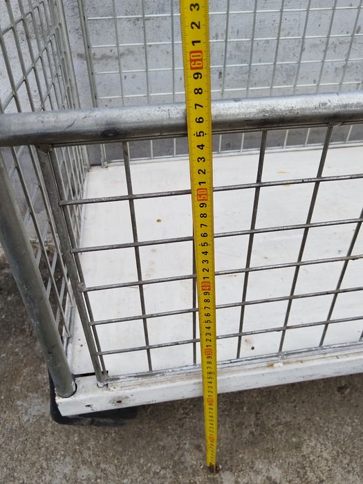 Стара Соц Товарна Количка Панелна Товарна Количка За Складове.