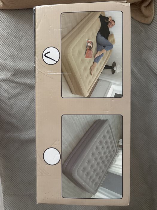 Самонадувной двухместный матрас