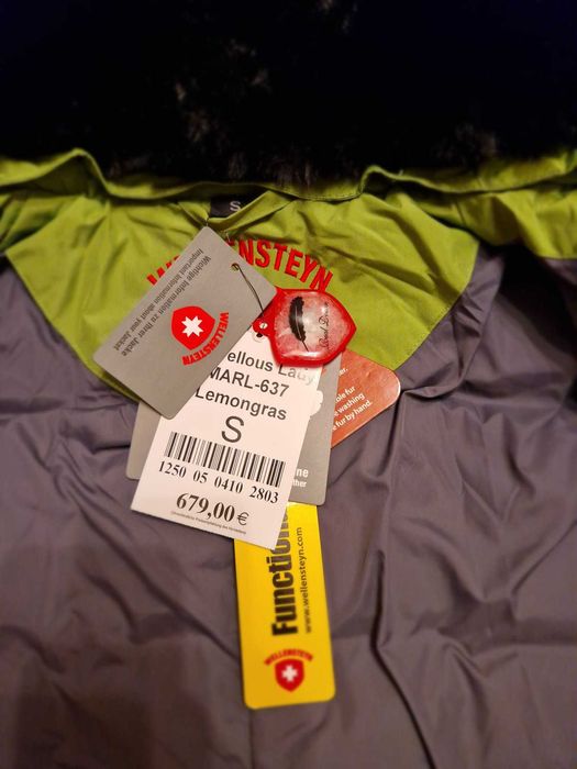 Geaca puf dama Wellensteyn, masura S si M, noua, sigilata, ocazie