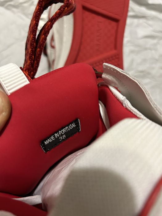 Adidasi Lanvin Curb Red