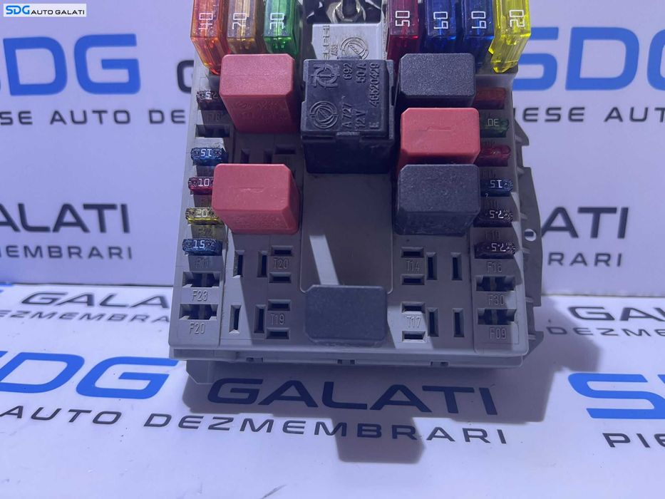 Panou Tablou Relee Sigurante Fiat Punto 1999 - 2010 Cod 46835425 [L9698]
