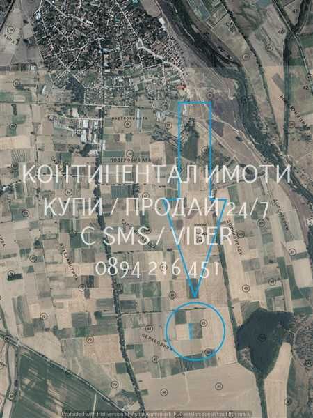 кодл 63084. Овощна градина 1920м2 с правилна форма на 500м от шосе