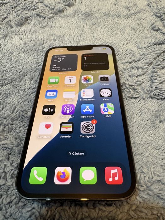 iPohone 13Pro  Sierra  blue cu 88 sanatate baterie si de 128GB