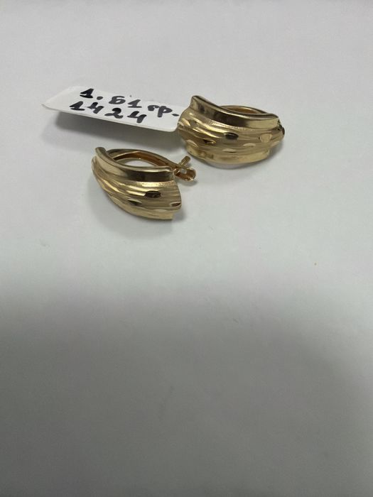 Златни обеци 1,61 гр
