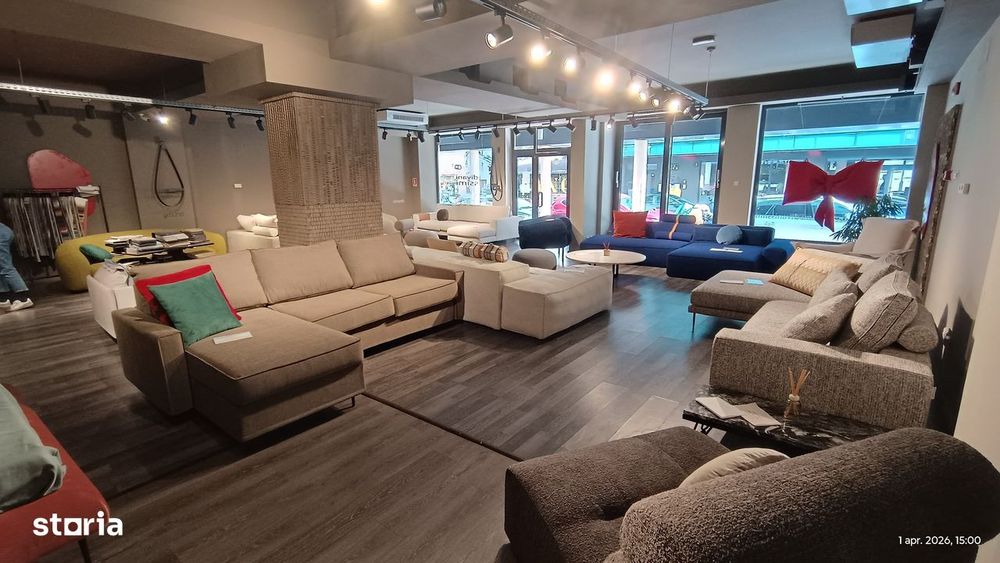 Spatiu comercial tip showroom in Dorobanti-Floreasca , Front 11 m