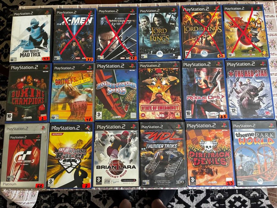 PS2 Игри + DVD Филми/Сериали