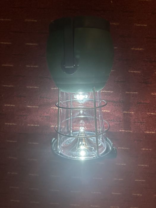 Lampa led-camping cu busola magnetica