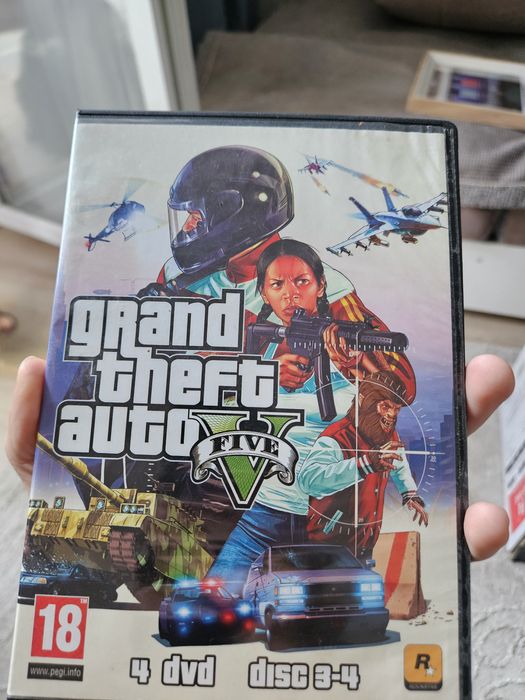 Grand theft auto V диск для пк(раритет)