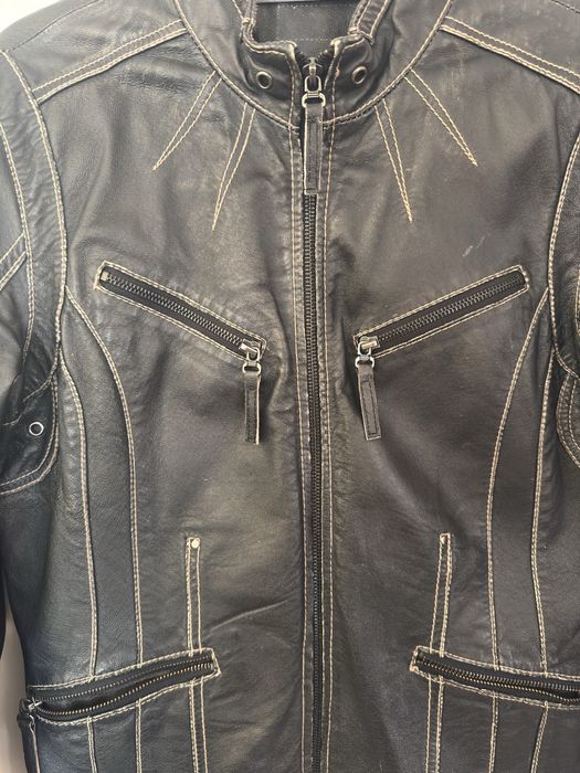 винтидж кожено яке