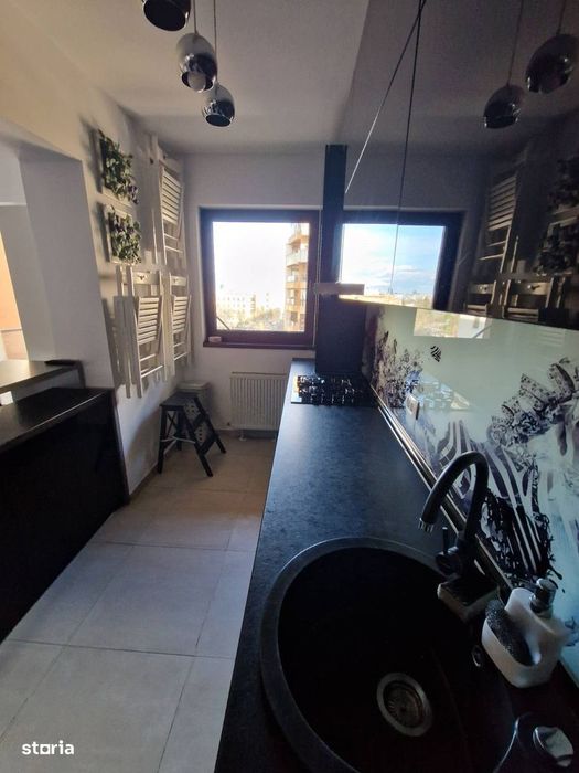 Proprietar, inchiriez apartament cu 3 camere, Bloc 2017, 2xbai, AC