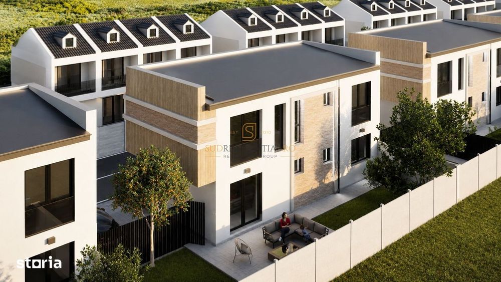 Vila individuala | Ansamblu privat cu piscina Bragadiru-Independentei