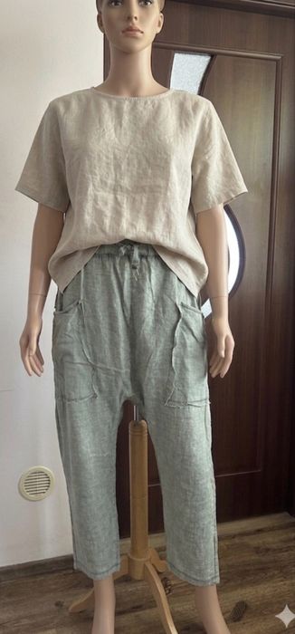 Pantaloni cu tur de in unisex