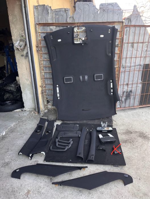 Черен таван комплект Mercedes S-class W221