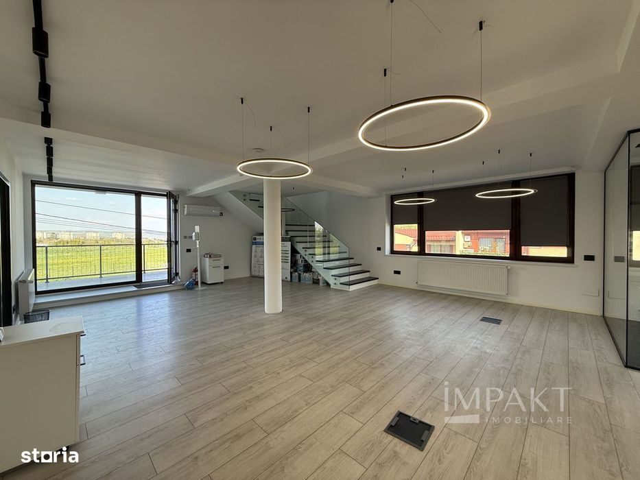 Spatiu de birouri dispus pe 2 niveluri , 225 m2 , Borhanci