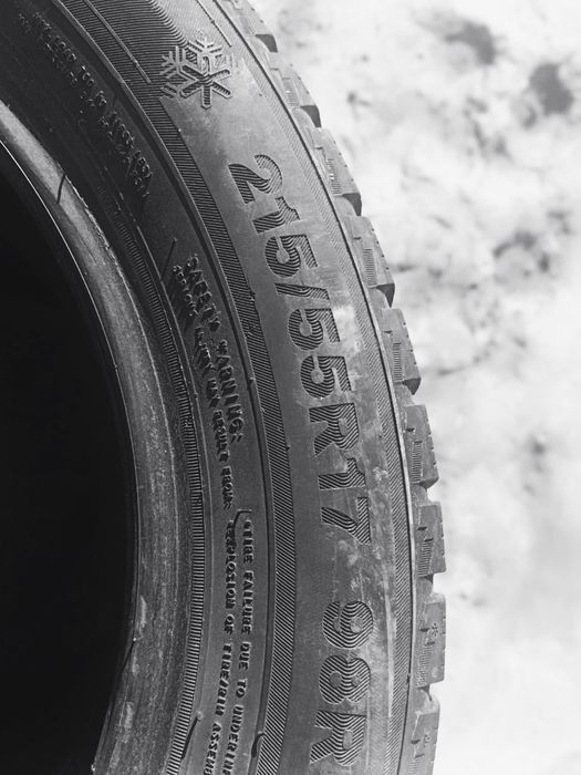 215/55 R17 состояние хорошее