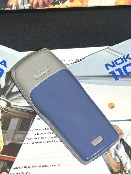 Raritate! Colectie Nokia 1100 Albastru (Blue) la Cutie – Stare Foarte Bună, Garanție + Factură!